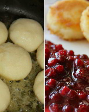 Манники на сковороде