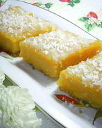 Нежный и сочный тыквенный манник