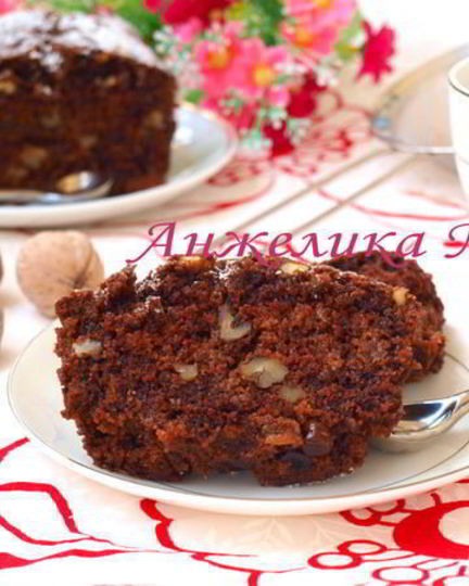 Рецепт постного шоколадного манника с изюмом