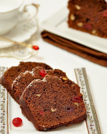 Рецепт постного шоколадного манника