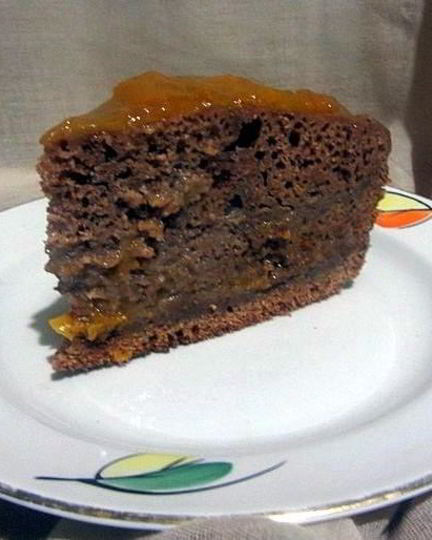 Рецепт шоколадного манника на кефире в мультиварке