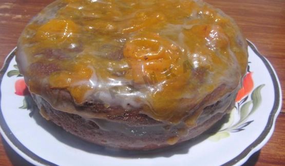 шоколадный манник на кефире в мультиварке