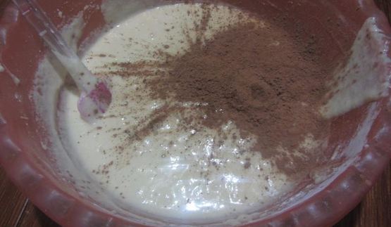 шоколадный манник на кефире в мультиварке