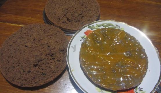 шоколадный манник на кефире в мультиварке