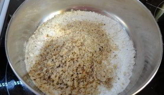 цитрусовый манник с финиками