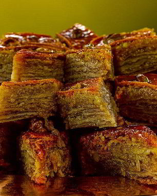 Медово-апельсиновая пахлава