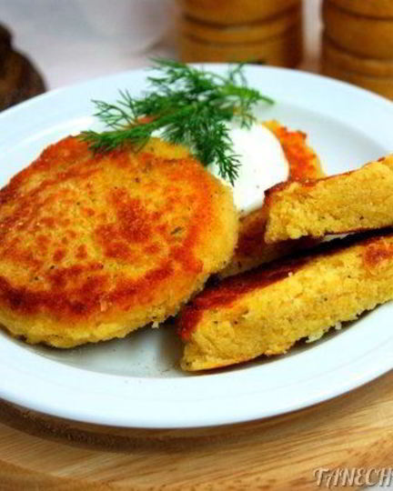 Рецепт гороховых постных оладий