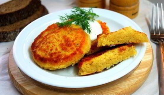 гороховые постные оладьи