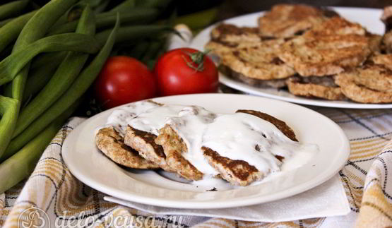 капустные оладьи