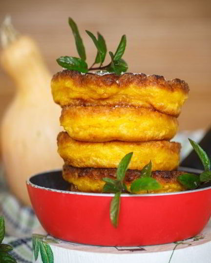 Рецепт оладий из кабачков и тыквы