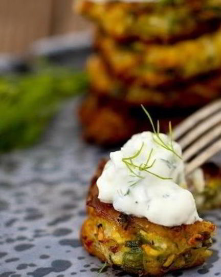 Рецепт оладий из цуккини