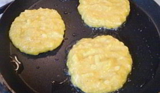 оладьи из тыквы и яблок