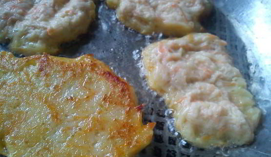 оладьи кабачково-картофельные