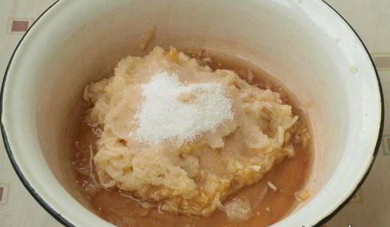 оладьи с грушами и бананом