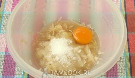 оладьи с грушами