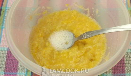 оладьи с грушами