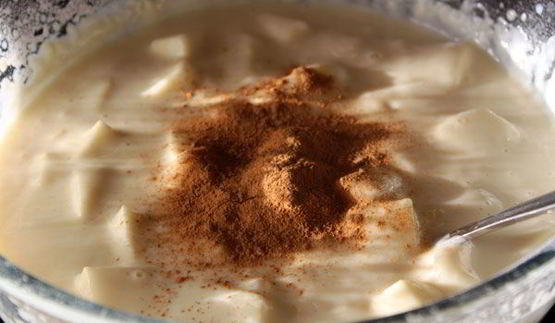 оладьи с яблоками