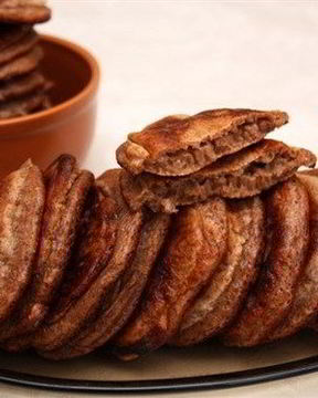 Оладьи шоколадные