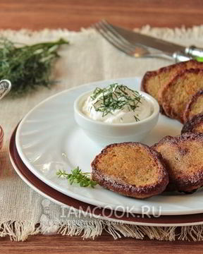 Печеночные оладьи из говяжьей печени с морковью