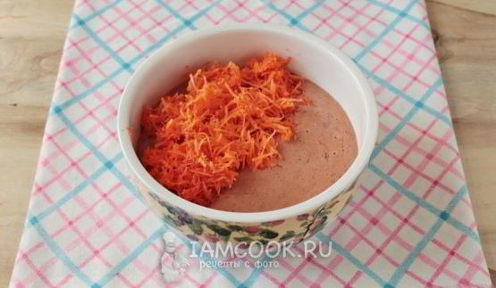 печеночные оладьи из говяжьей печени с морковью