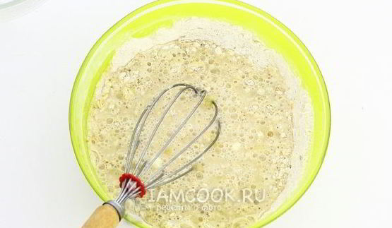 постные банановые оладьи