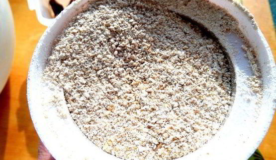 постные оладушки с финиками и бананами