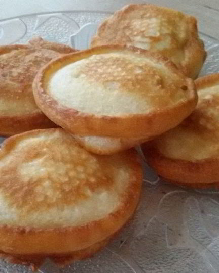 Рецепт пышных оладий на кефире