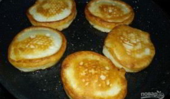 пышные оладьи на кефире