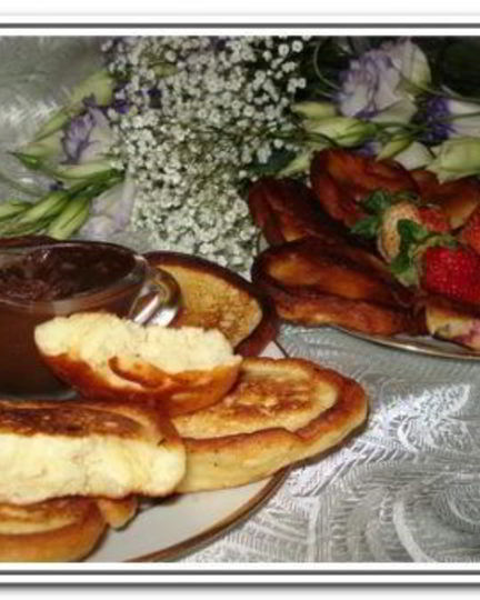 Рецепт сливочных оладий на детском творожке