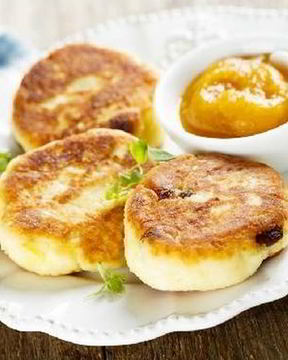 Сырно-картофельные оладьи