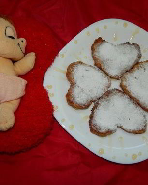 Яблочные оладушки