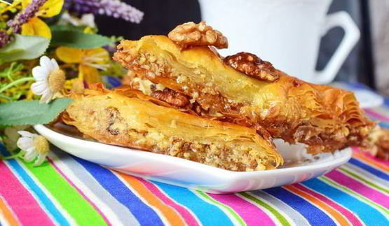 пахлава из теста фило