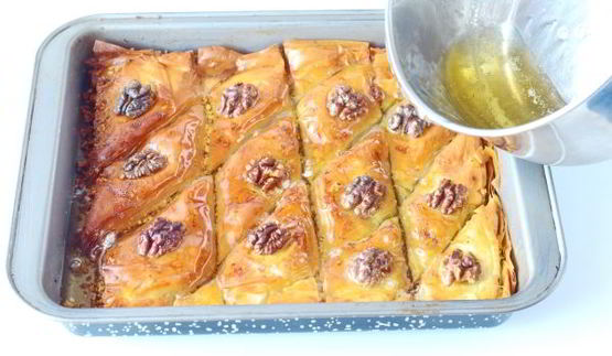 пахлава из теста фило