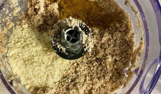 дважды малиновое печенье с персиком