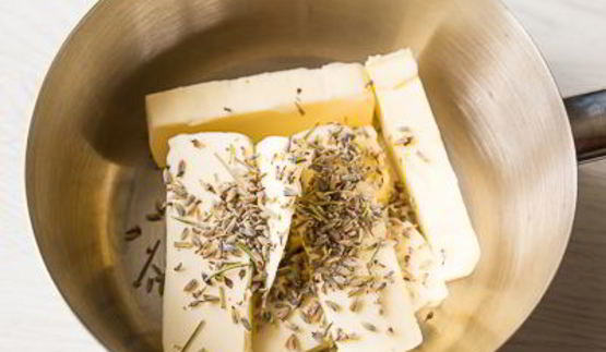 лавандовое печенье с белым шоколадом