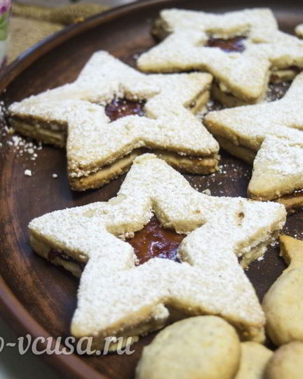 Рецепт линцерское печенье