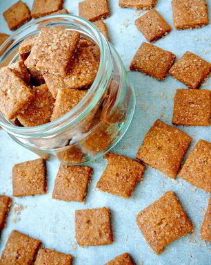 Мини-крекеры с корицей