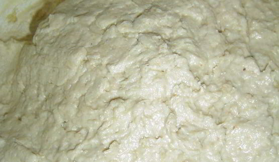 мягкое печенье с бананом и творогом