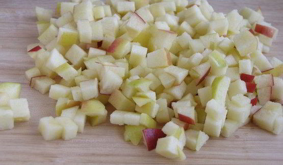 мягкое яблочное печенье