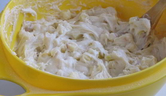 мягкое яблочное печенье