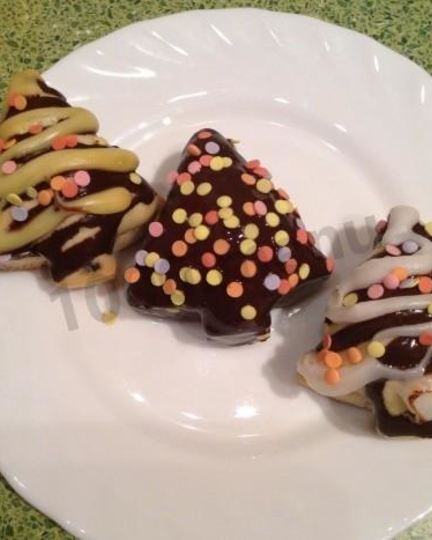 Рецепт печенья елочка на новый год новогоднее