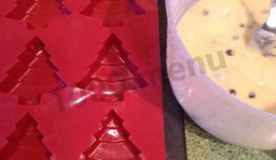 печенье елочка на новый год новогоднее