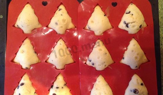 печенье елочка на новый год новогоднее