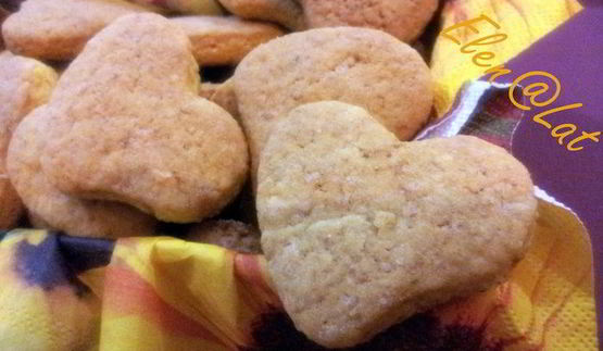 печенье морковные сердечки