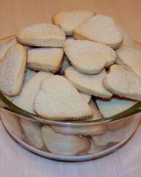 Печенье Песочные сердечки