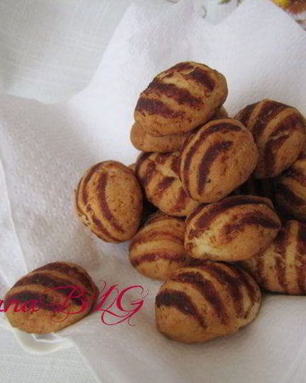 Рецепт печенья полосатики