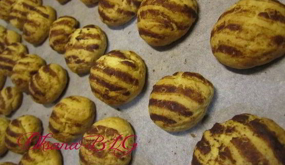 печенье полосатики