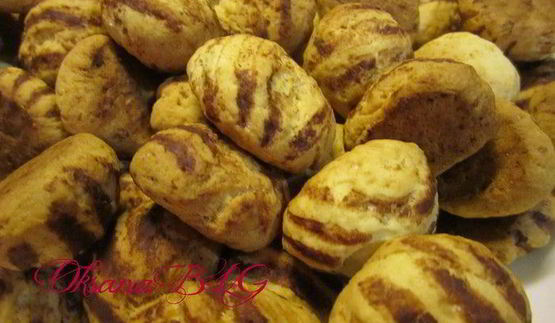 печенье полосатики