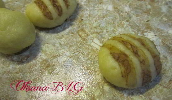 печенье полосатики