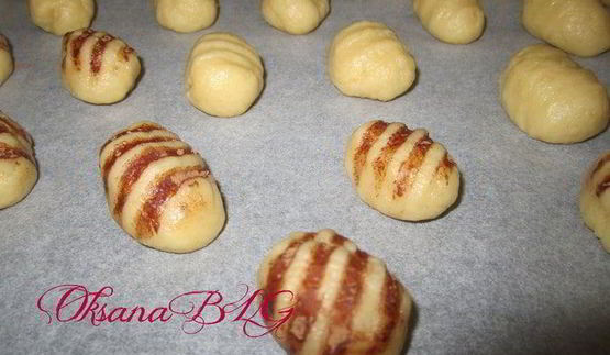 печенье полосатики